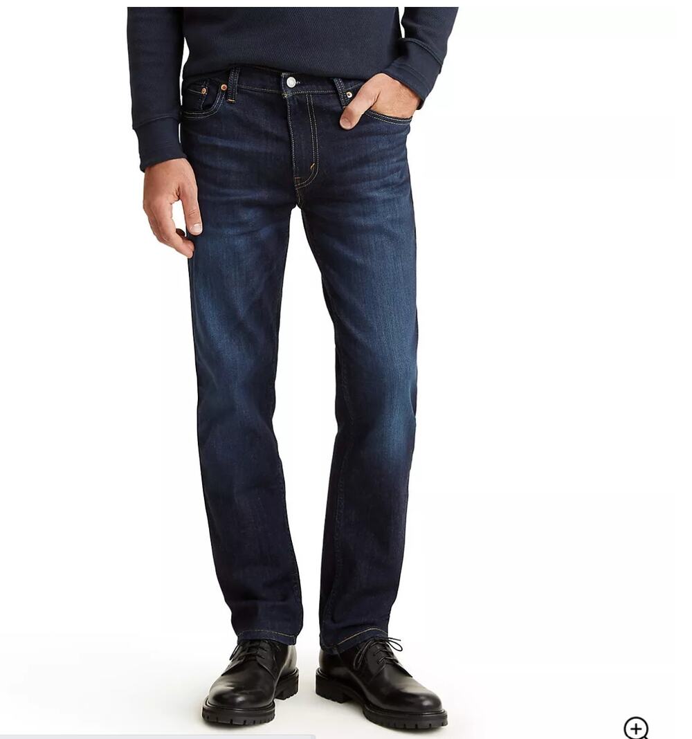 Levi's Men 511 Slim Fit Dark Wash Jeans Size 28x28